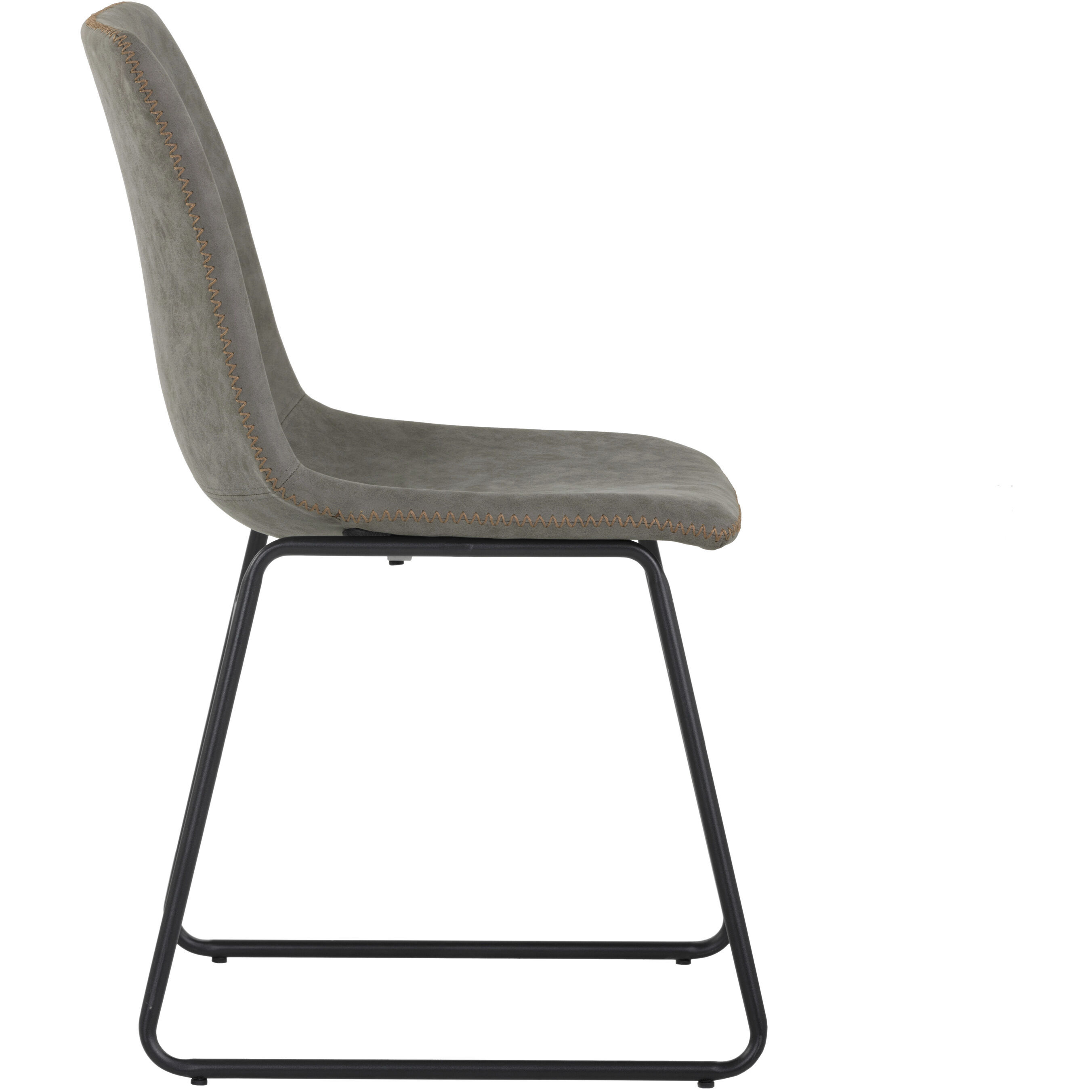 Cal Antique Grey Dining Chair, Set Of 2